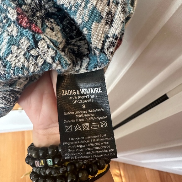 ZADIG ET VOLTAIRE flower dress,S, good condition - Picture 6 of 6